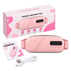 Qué incluye el cinturón térmico Aunelya: cinturón, cable USB, manual y caja