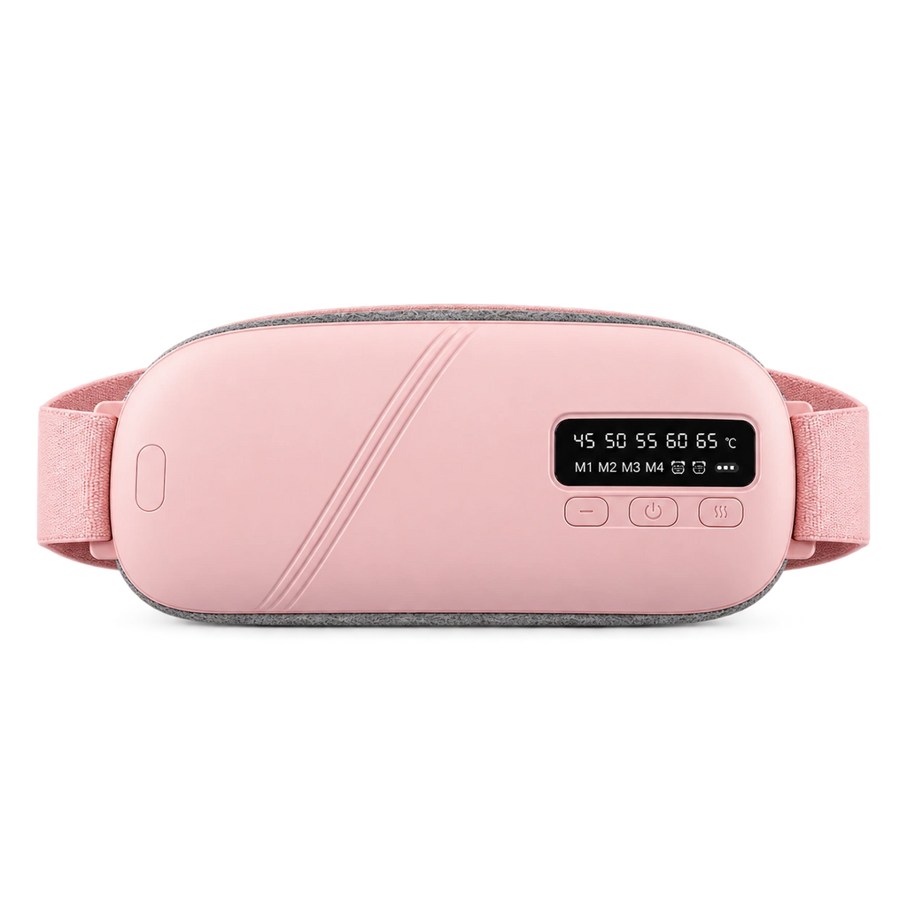 Cinturón térmico Aunelya rosa - vista frontal del kit